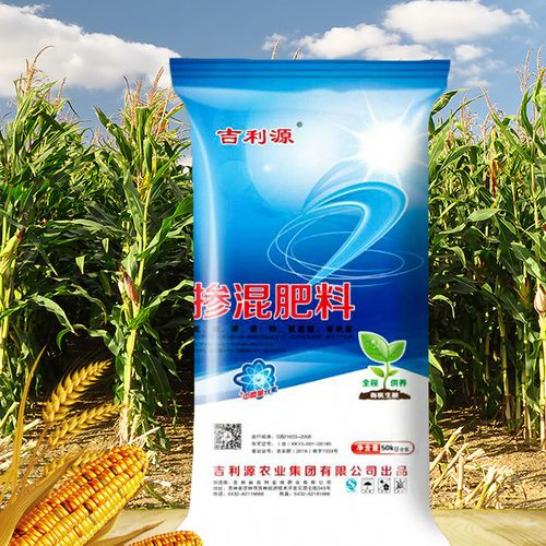 厂家直销吉利源玉米缓释肥 袋装50kg掺混肥料玉米缓释肥图片